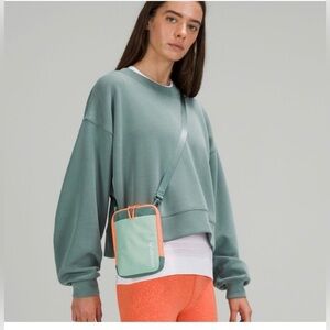 Lululemon Easy Access Crossbody Bag O/S (ATGN/TIDT) Orange Green